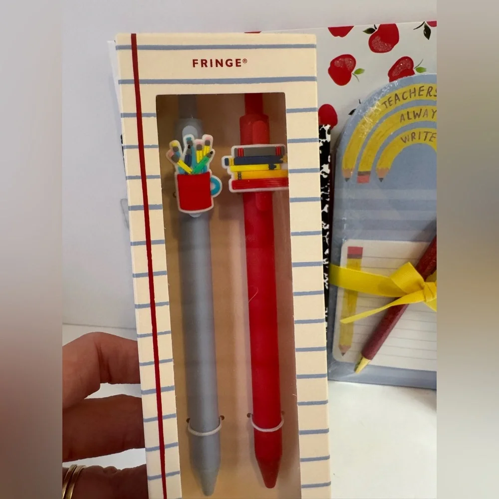 Teacher Gift Set with Stationery and Accessories